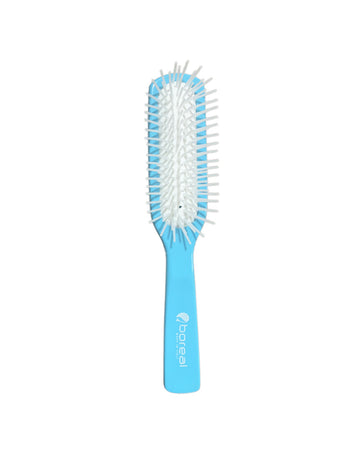 Boreal Family Rectangular Hairbrush Italy -827/D - Blue - Effortless Styling and Defined Hairstyles